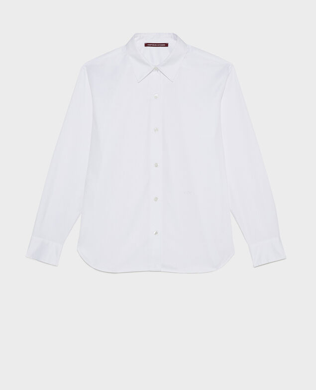 Herrenhemd aus Supima-Baumwolle Brilliant white