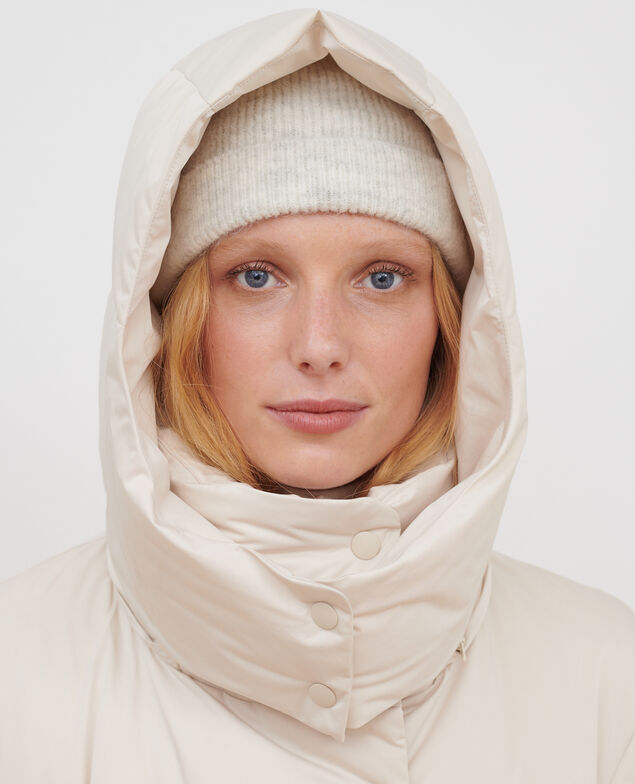 MARGOTTE – Halblange Daunenjacke A011 off white
