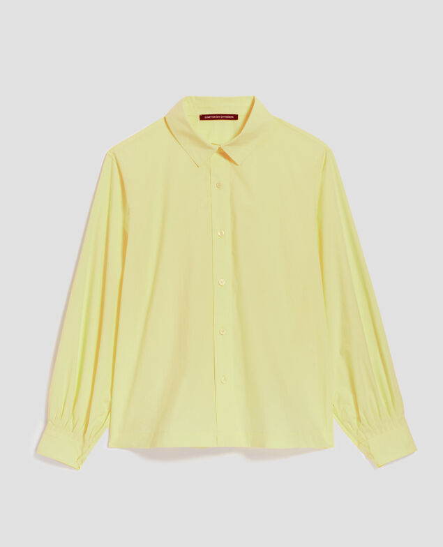 Weite Bluse aus Baumwolle H431 blazing yellow