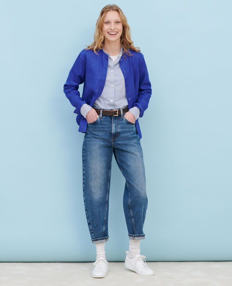 SYDONIE - BALLOON - 7/8-Jeans aus Baumwolle 107 denim blue 2spe393c64