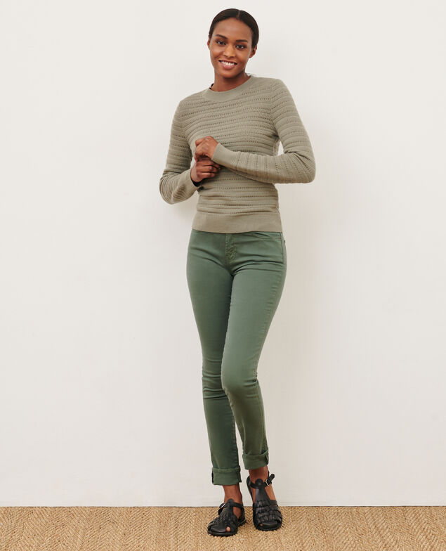 LILI - SLIM - Jeans aus Baumwolle 0381 dark forest