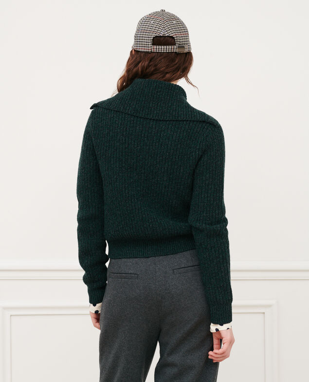 Cardigan aus Schurwolle 8844 55 green
