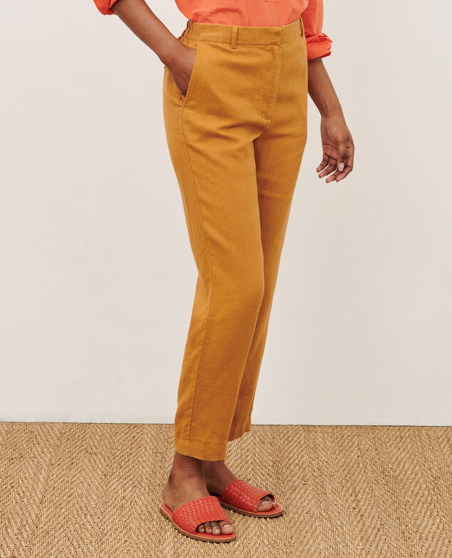 MARGUERITE - Zigarettenhose 36 brown