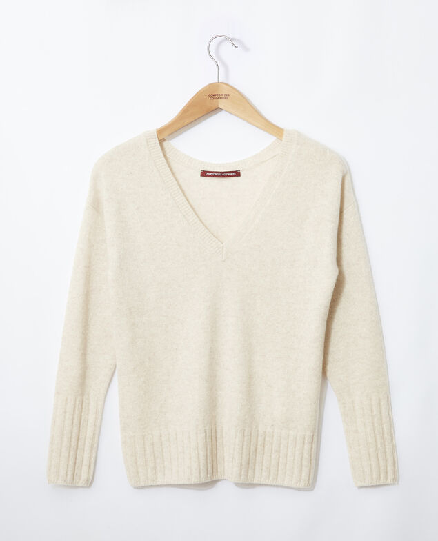 Pullover aus Kaschmir Silver gray