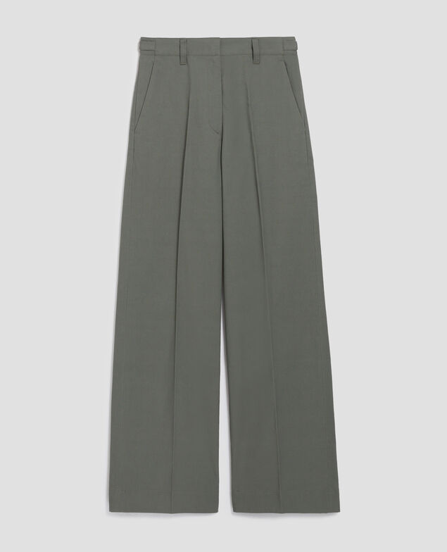 BLANDINE - Gerade Hose J560 basil dark green