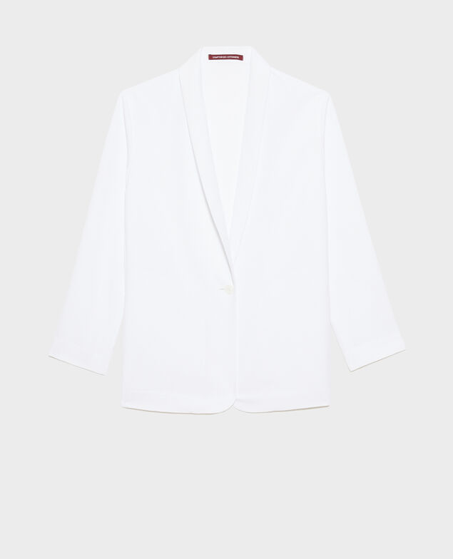 Smokingjacke Brilliant white Nevibal