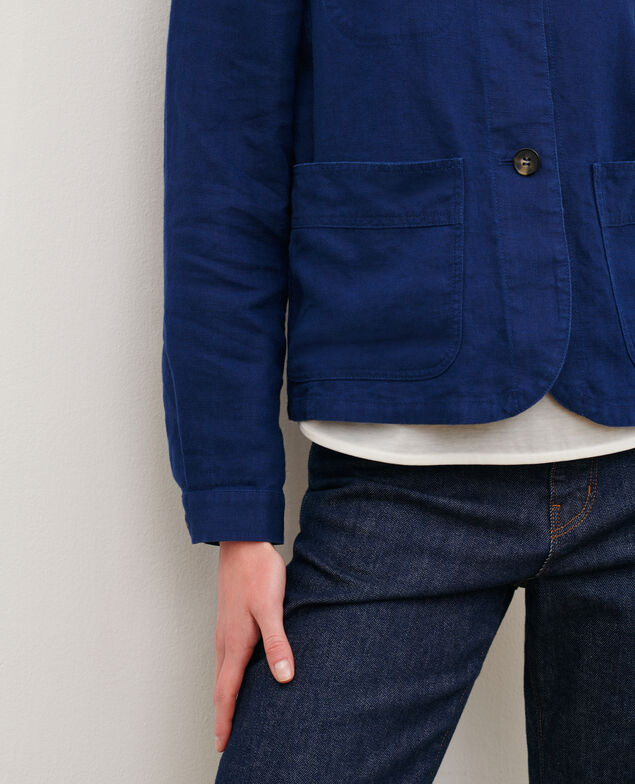 Leinenjacke