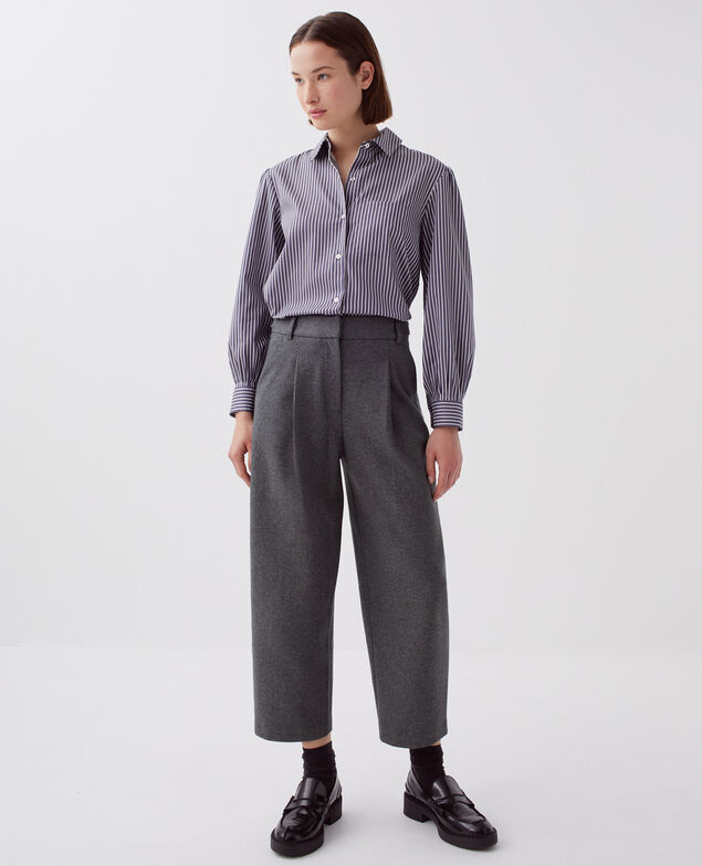 PEGGY - Karottenhose I082 grey melange