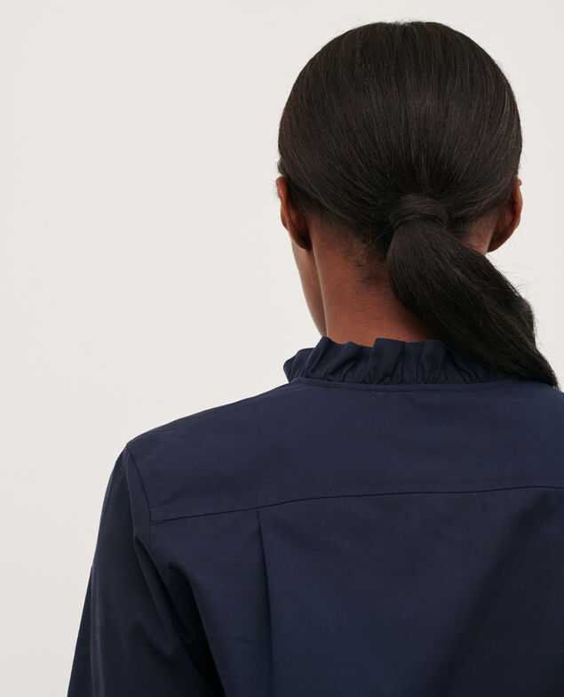 Baumwollbluse 7012c 69 navy