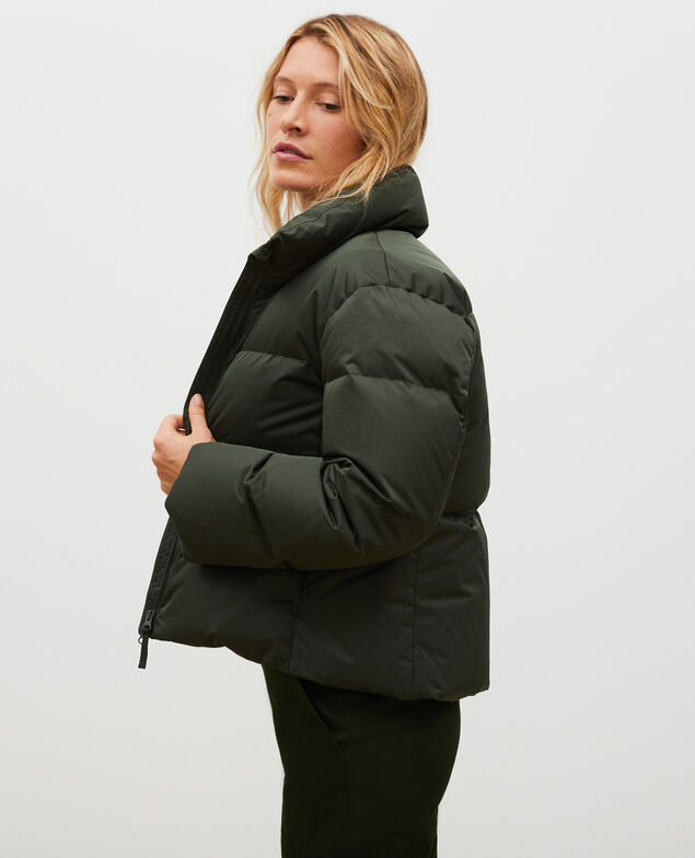 MARGOTTE - Kurze Daunenjacke Military green