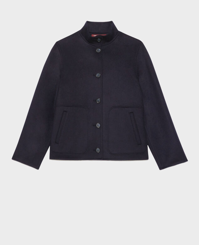 Doppelseitige Woll- und Kaschmirjacke 7012c 69 navy 2wja064w02