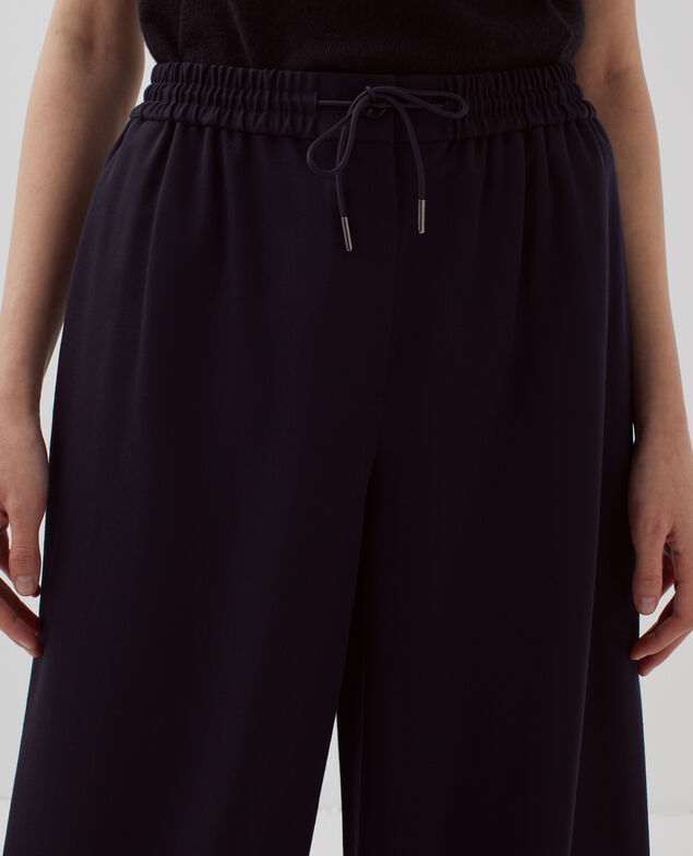 YVONNE – Weite Hose mit Steppfalten H695 night sky