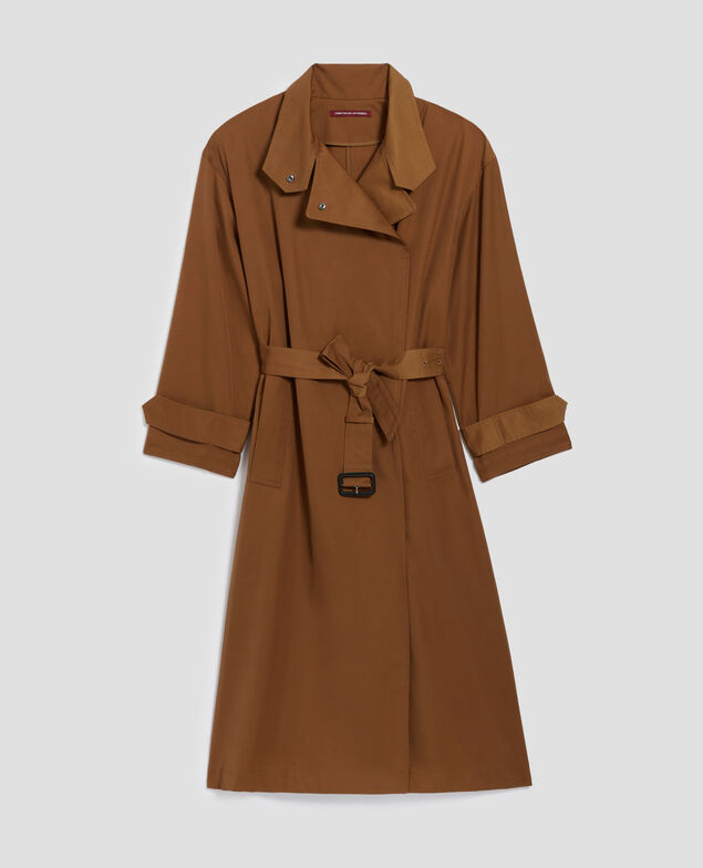 Oversize Trenchcoat J340 brown