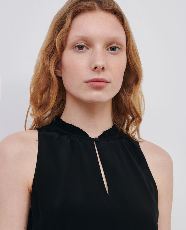 Seidenkleid 09 black
