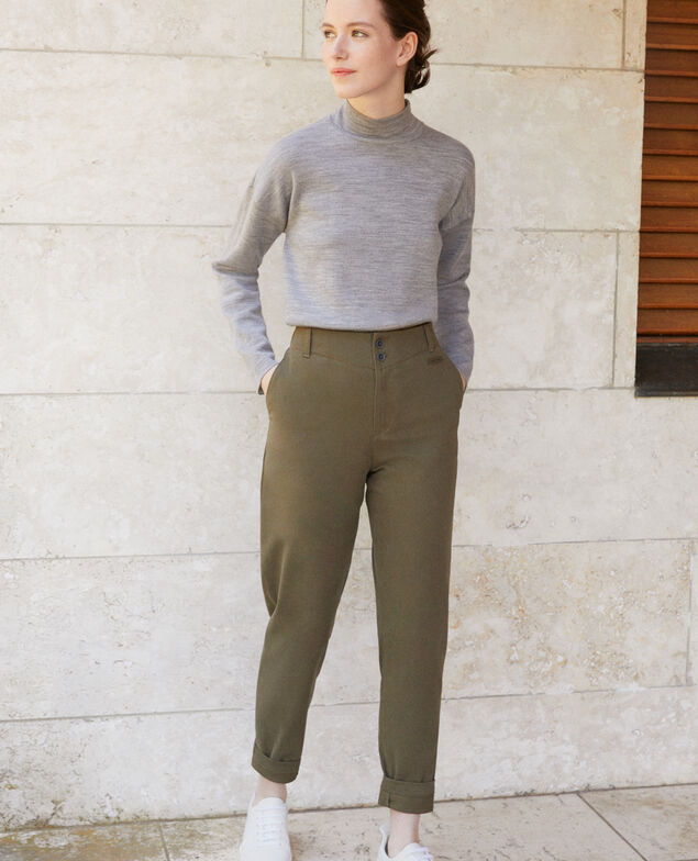 Chino-Hose Grün
