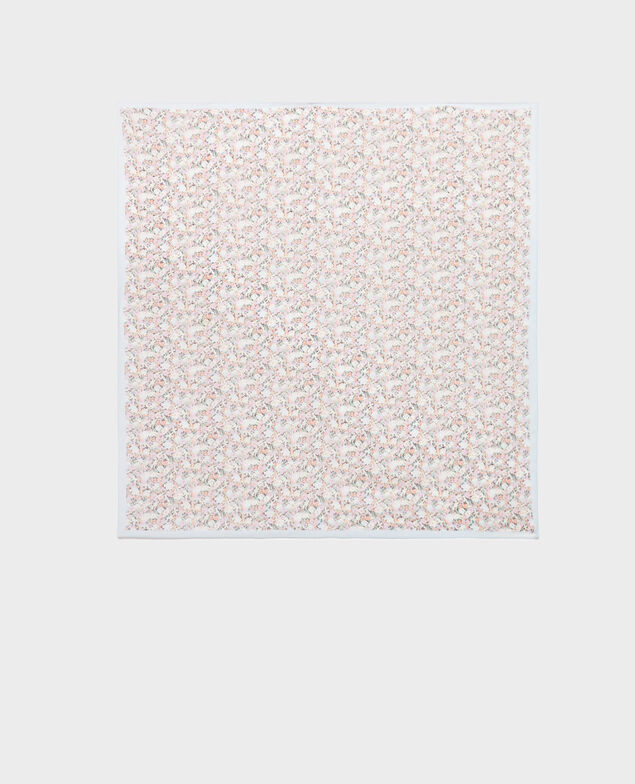 Schal aus Mischbaumwolle 0110 champs fleuris pink