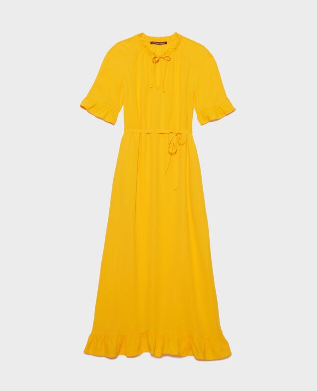 Langes Kleid Gold fusion