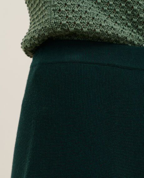 Minirock aus Wolle 8850 54 green 2wsk118w21