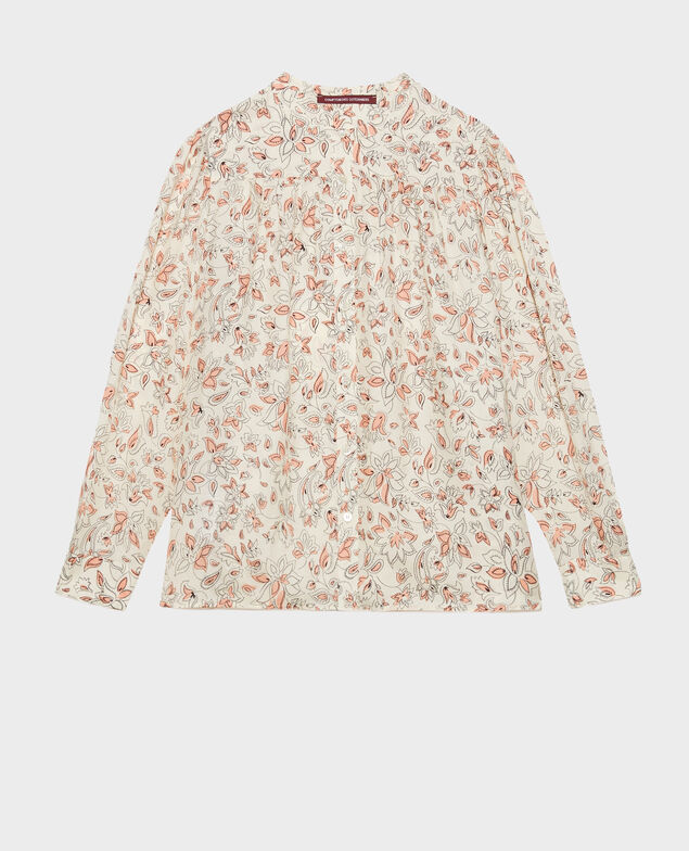 Gemusterte Bluse 8895 10 pink print