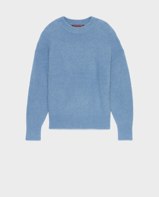 Pullover aus Alpakamischwolle A601 lt blue infinity 3wju110w38