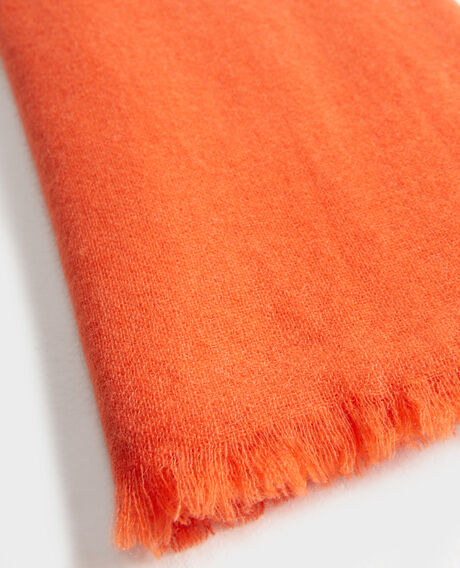 Schal aus Kaschmir 0250 tiger lily orange 2wsc122