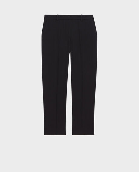 MARGUERITE - Zigarettenhose Black beauty Noko