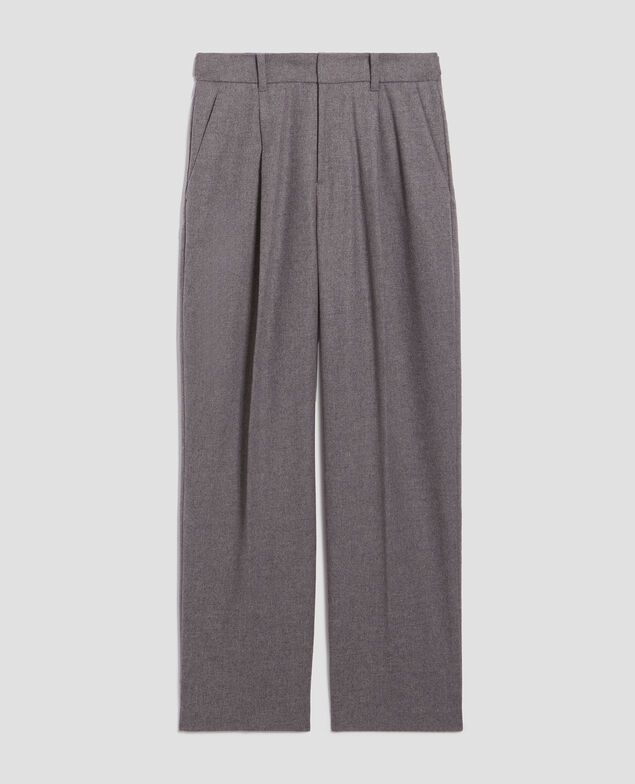 Gerade Hose aus Wolle U060 gray