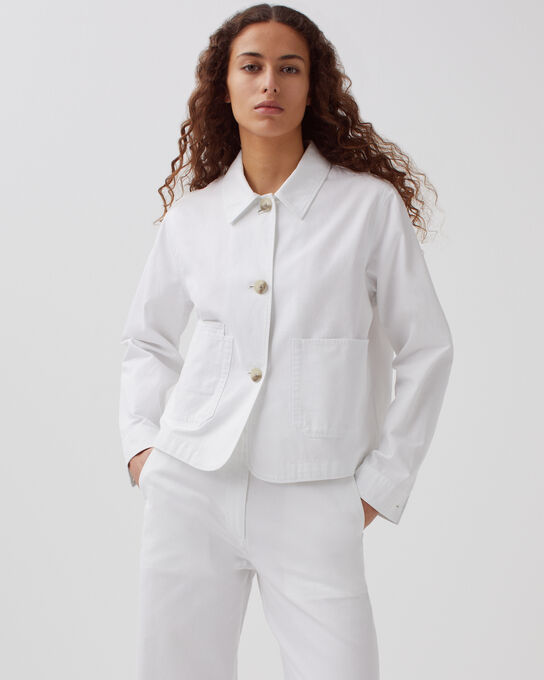 Workwear Jacke H001 BRILLANT WHITE
