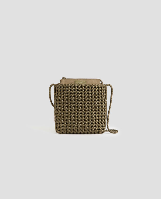Tasche mit Ajourmuster H331 kaki