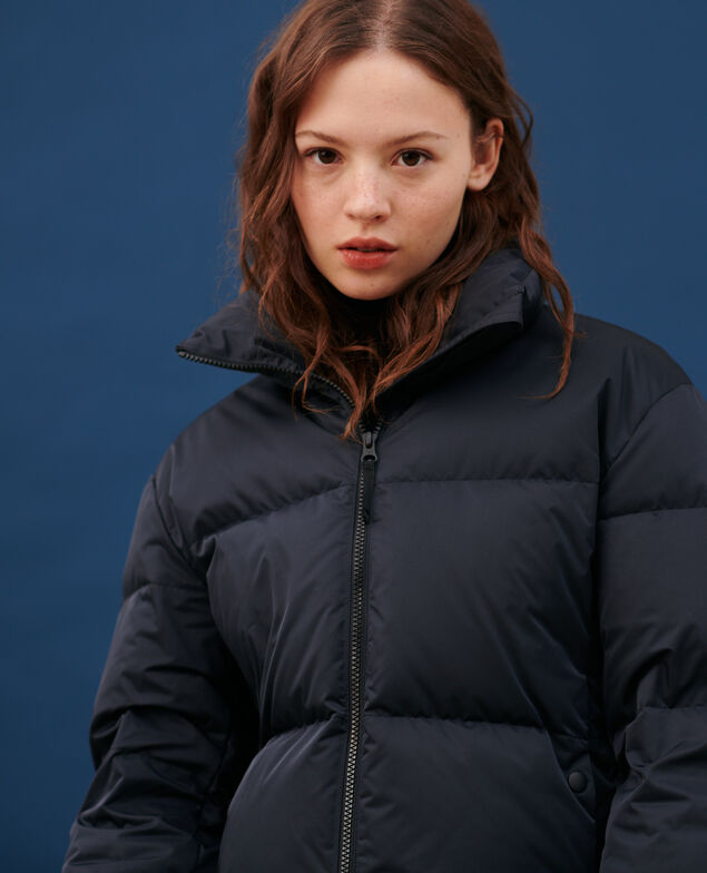MARGOTTE - Kurze Daunenjacke 4216 black_beauty Maure