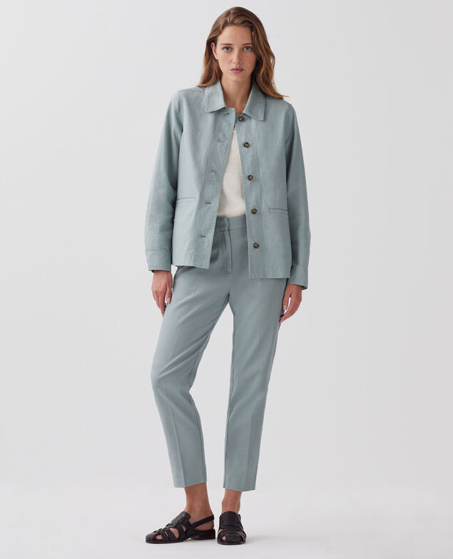 MARGUERITE - Zigarettenhose J620 slate blue