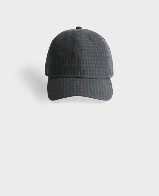 Kappe mit Karos 8863 59 darkgreen check