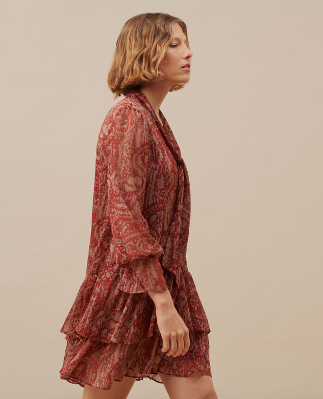 Kurzes fließendes Kleid