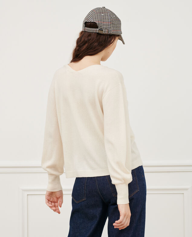 3-D-Kaschmir-Pullover Jet stream