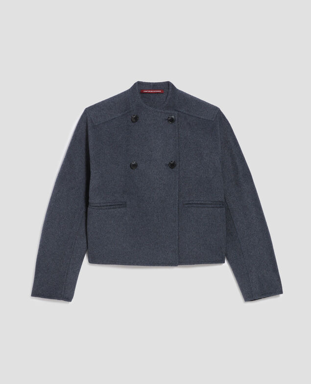 Kurze, doppelseitige Jacke I680 blue nights