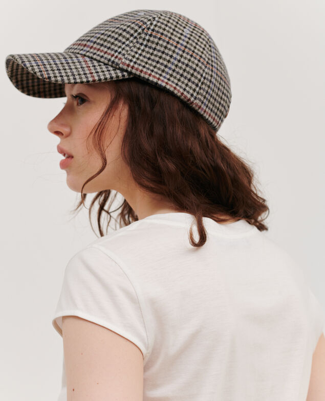 MANON – T-Shirt mit Rundhalsausschnitt aus gemischter Baumwolle 06 gray