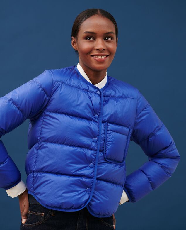 PLUME - Ultraleichte Daunenjacke 66 blue