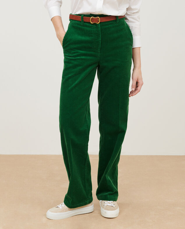 BLANDINE - Gerade Hose aus Cord