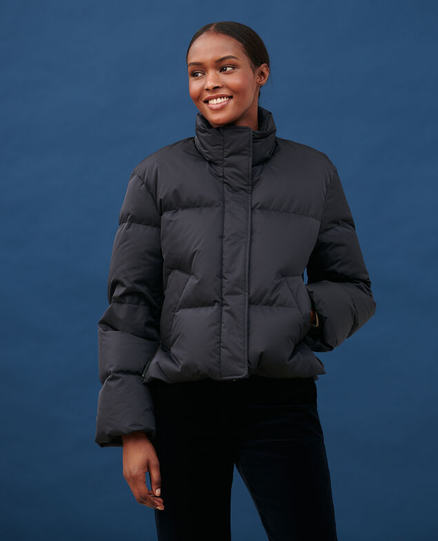 MARGOTTE - Kurze Daunenjacke 4216 black_beauty