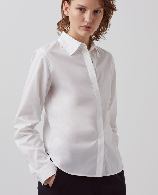 Baumwollbluse 8885 00 white