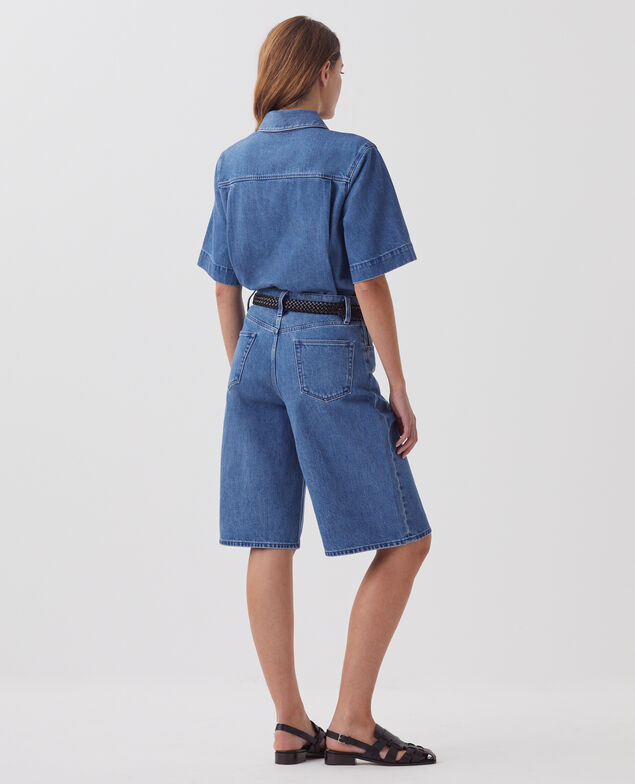 Jeansshorts J621 light blue