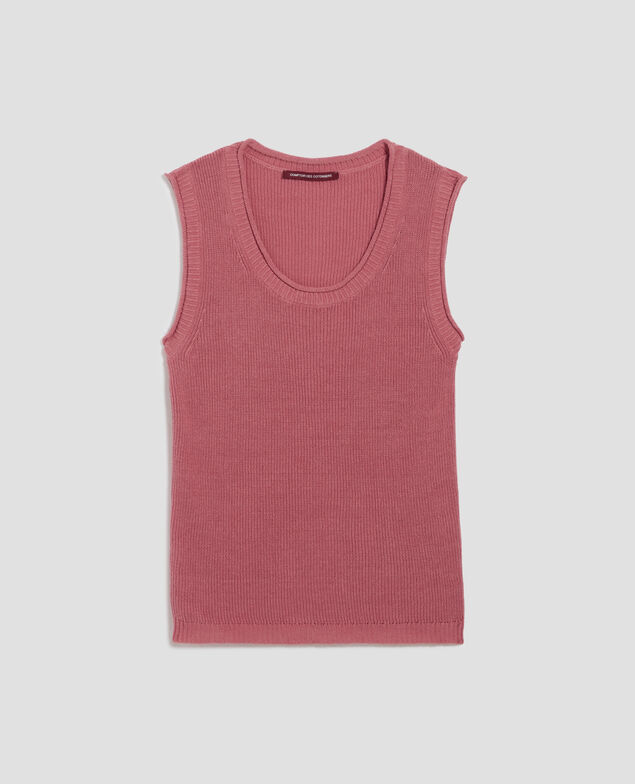 Langes Top aus Leinen J130 baroque rose