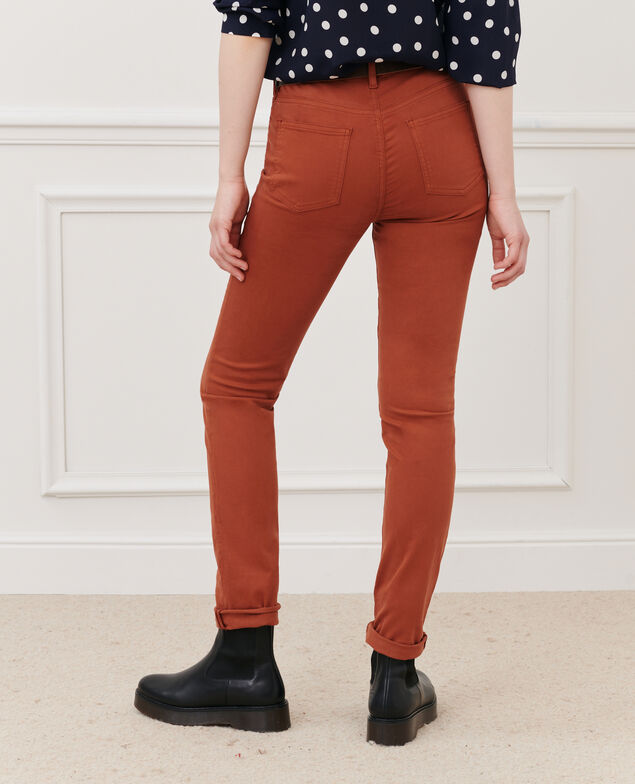 LILI - SLIM - Jeans aus Baumwolle 8808 18 wine