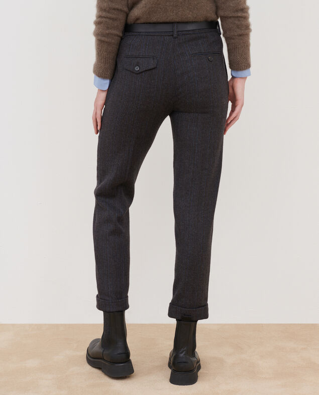 MARGUERITE - Zigarettenhose A682 stripes 827 3wpa009w34