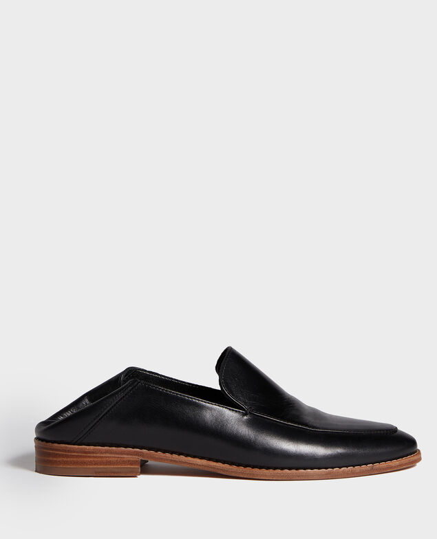 Mokassins aus Leder Black beauty