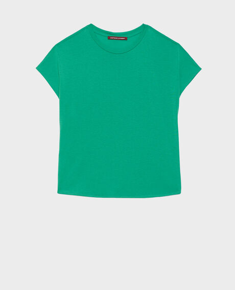 Weites T-Shirt aus Baumwolle 0542 pine green 3ste274c14