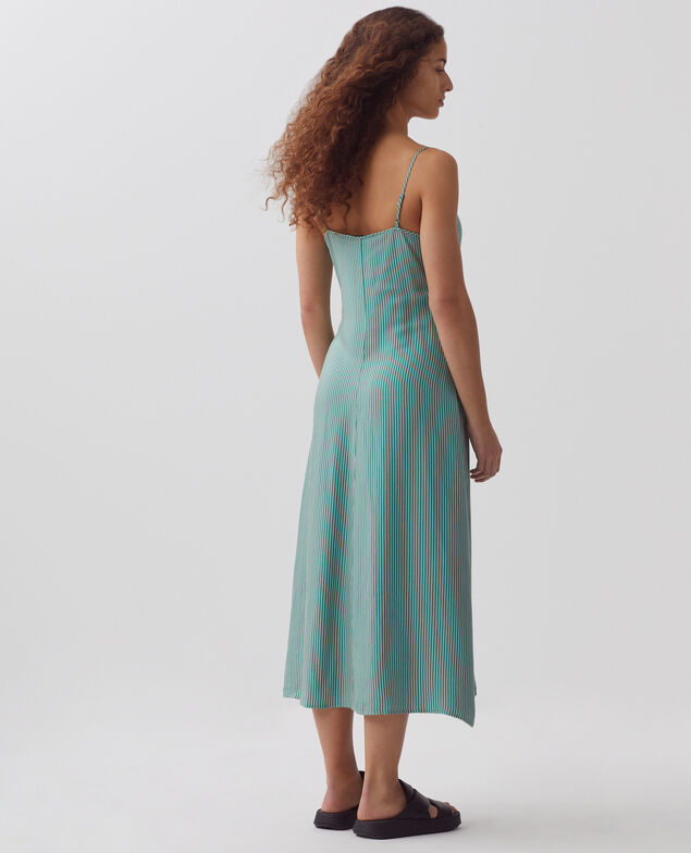 Kleid mit Spaghetti-Trägern
