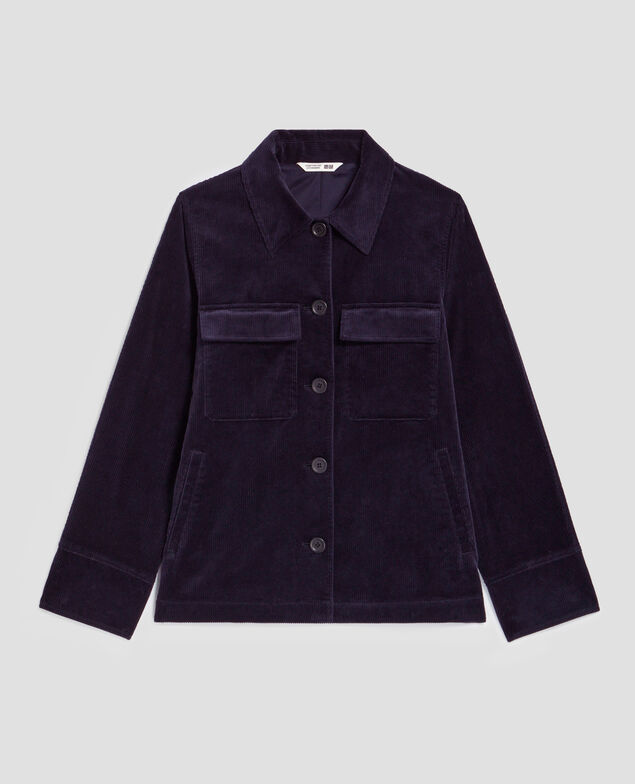 Cordjacke U690 navy
