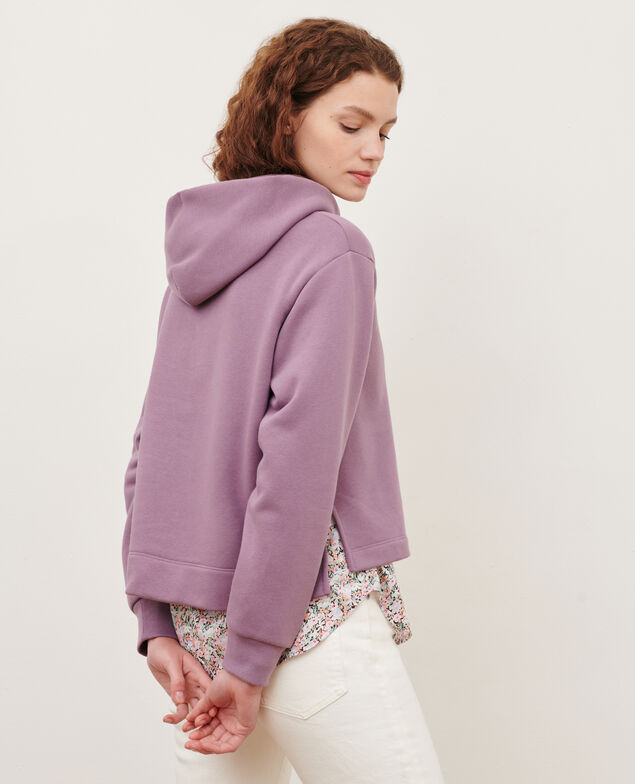 Kapuzen-Sweatshirt 0780 very grape