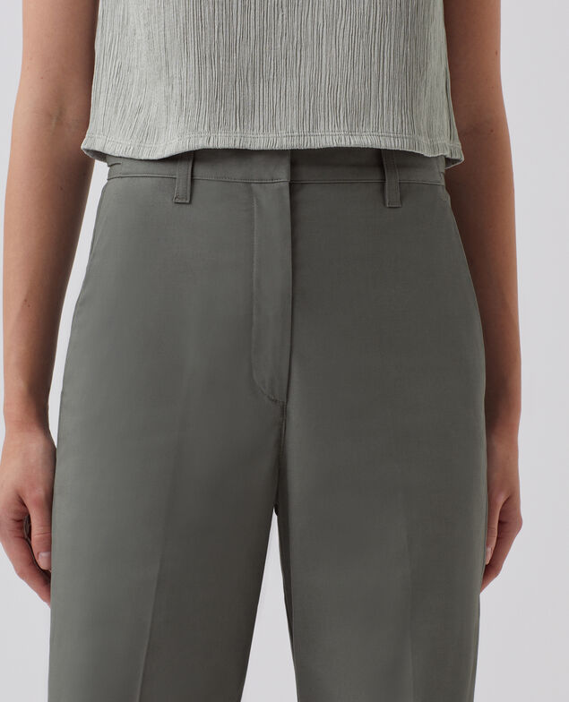 BLANDINE - Gerade Hose J560 basil dark green